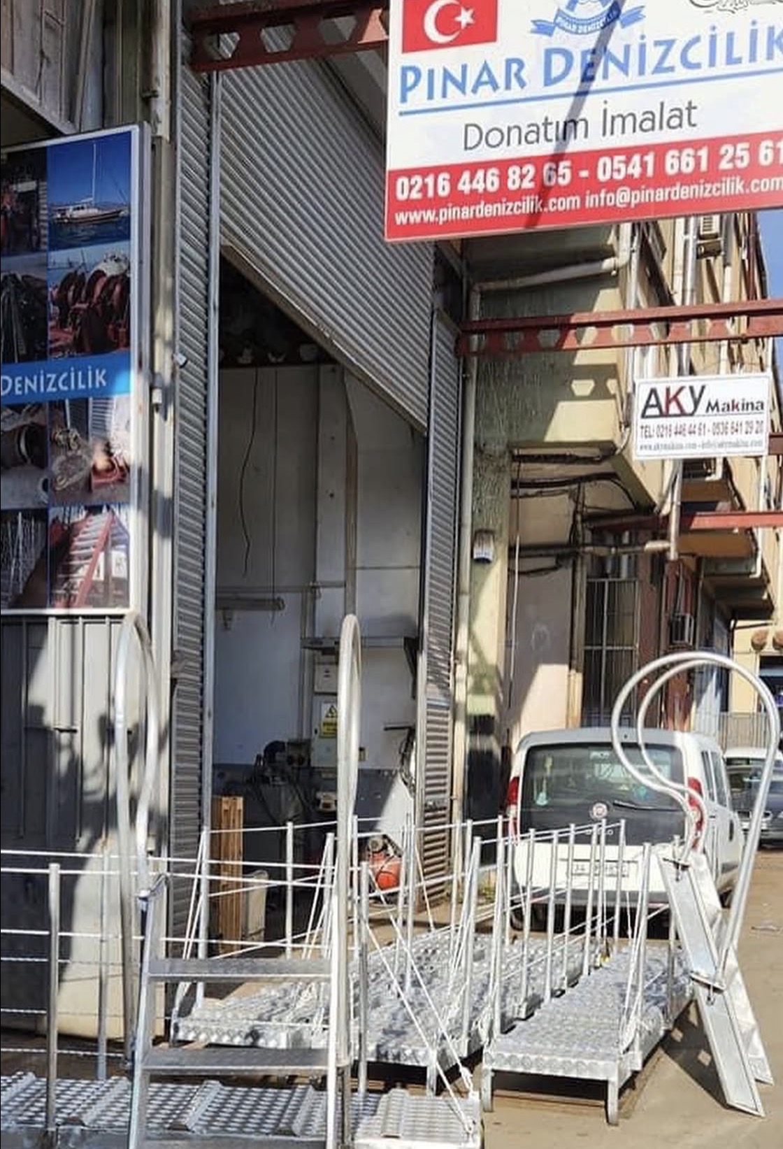 ALÜMİNYUM MERDİVEN (GANGWAY) İMALATI